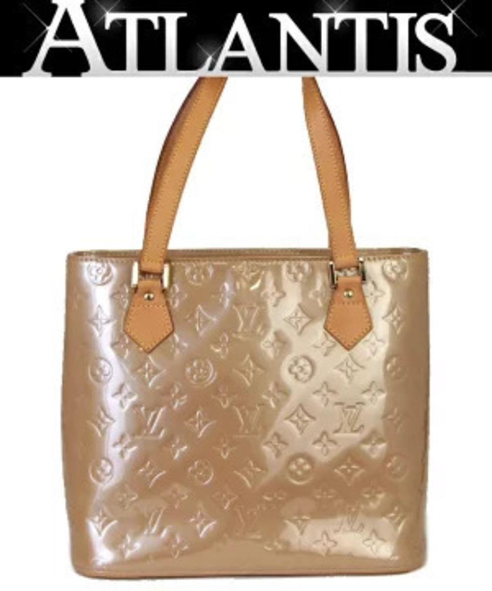 Louis Vuitton Houston Tote Bag Vernis Noisette